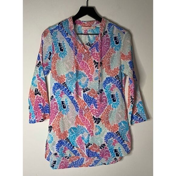 Fresh Produce Cotton Tunic Top Size XS/S - Picture 1 of 8